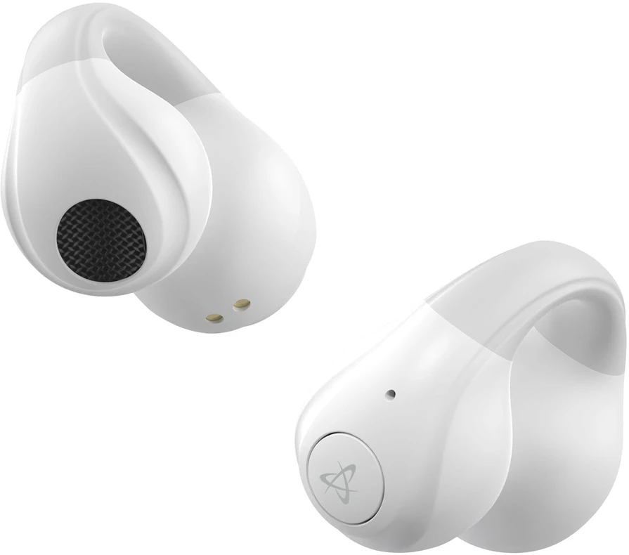 Dėklas Baltos Bluetooth atviros ausinės Sbox EB-OWS14