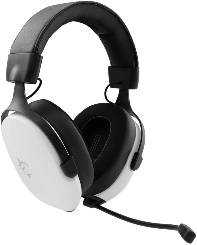 Dėklas Baltos žaidimų ausinės Baltas Shark Fox
