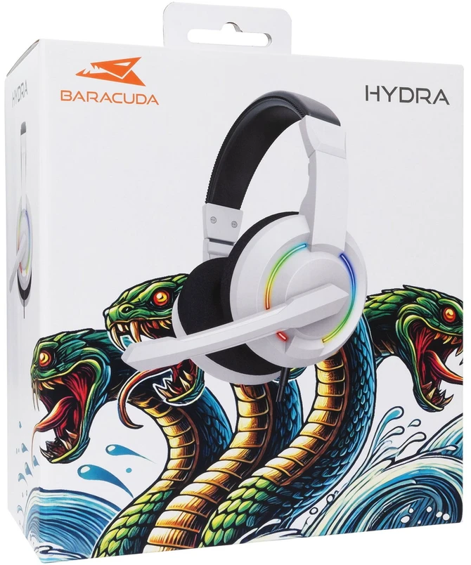 Ausinės Baracuda BGH-021 Hydra Baltas