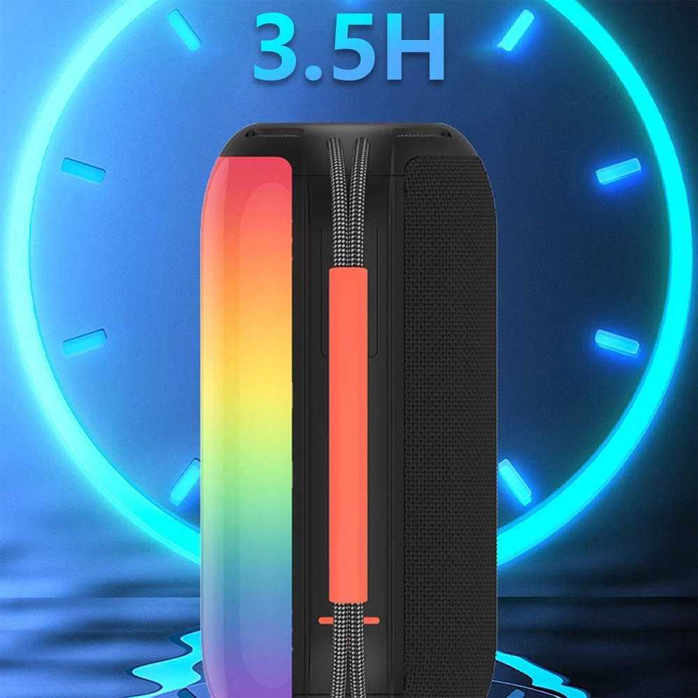 Ausinės Dudao Y21 Belaidės Speaker with RGB Backlight Bluetooth 5.3 - Juodas
