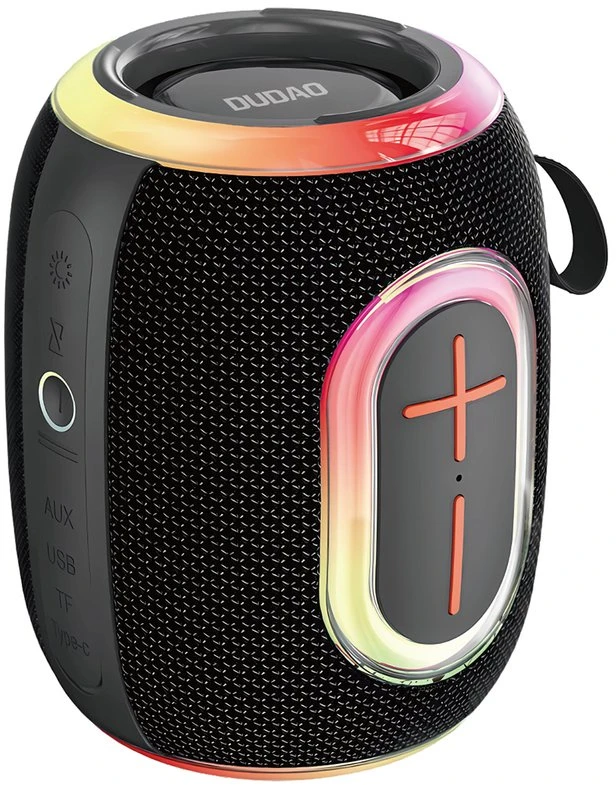 Ausinės Dudao Y22 Belaidės Speaker with RGB Backlight Bluetooth 5.3 - Juodas