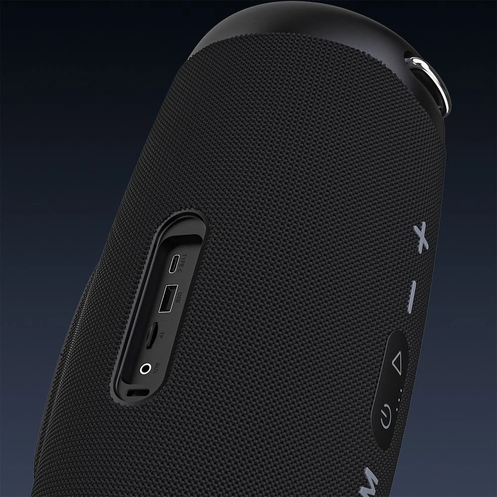Dudao Y21Pro Belaidės Speaker with RGB Backlight Bluetooth 5.3 - Juodas