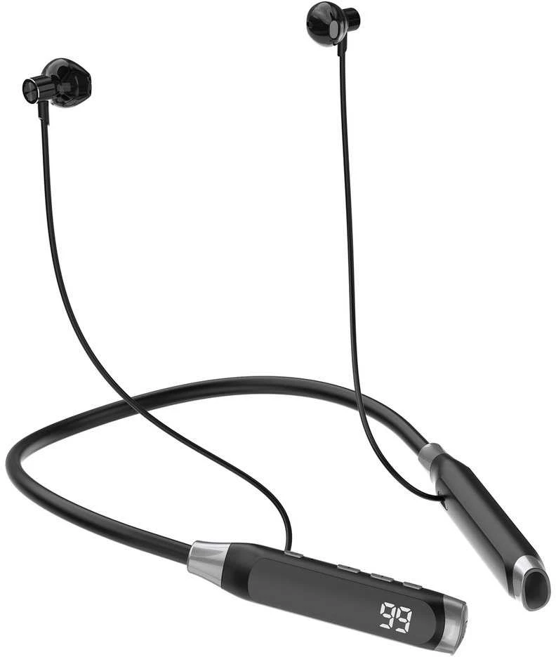 Dudao U5 Max Bluetooth Neckband belaidės ausinės – juodos spalvos