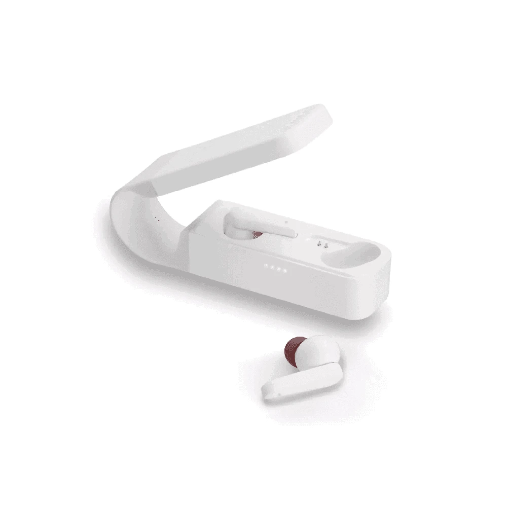 Belaidės ausinės Hama Spirit Pocket, baltos