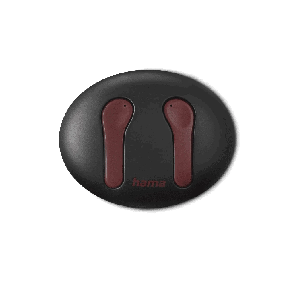 Dėklas Belaidės ausinės Hama Spirit Unchained Raudona