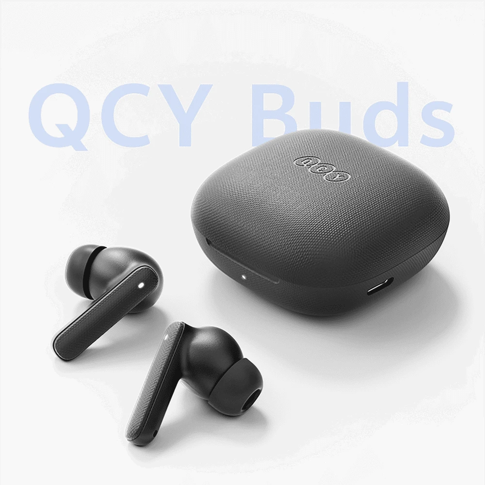 QCY Buds TWS IPX4 Bluetooth 5.4 In-Ear Ausinės - Pilka