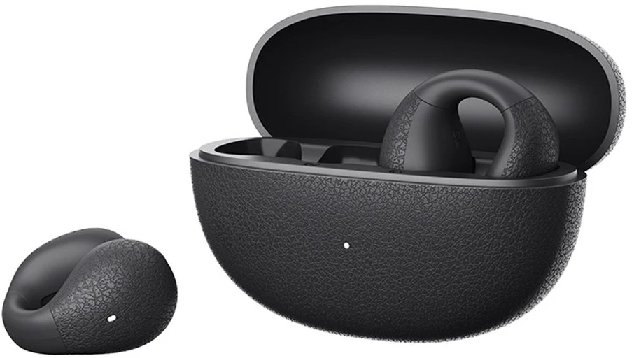 OWS QCY Crossky C10 ausinės su ENC spaustuku, IPX5, Bluetooth 5.4 - Juodas