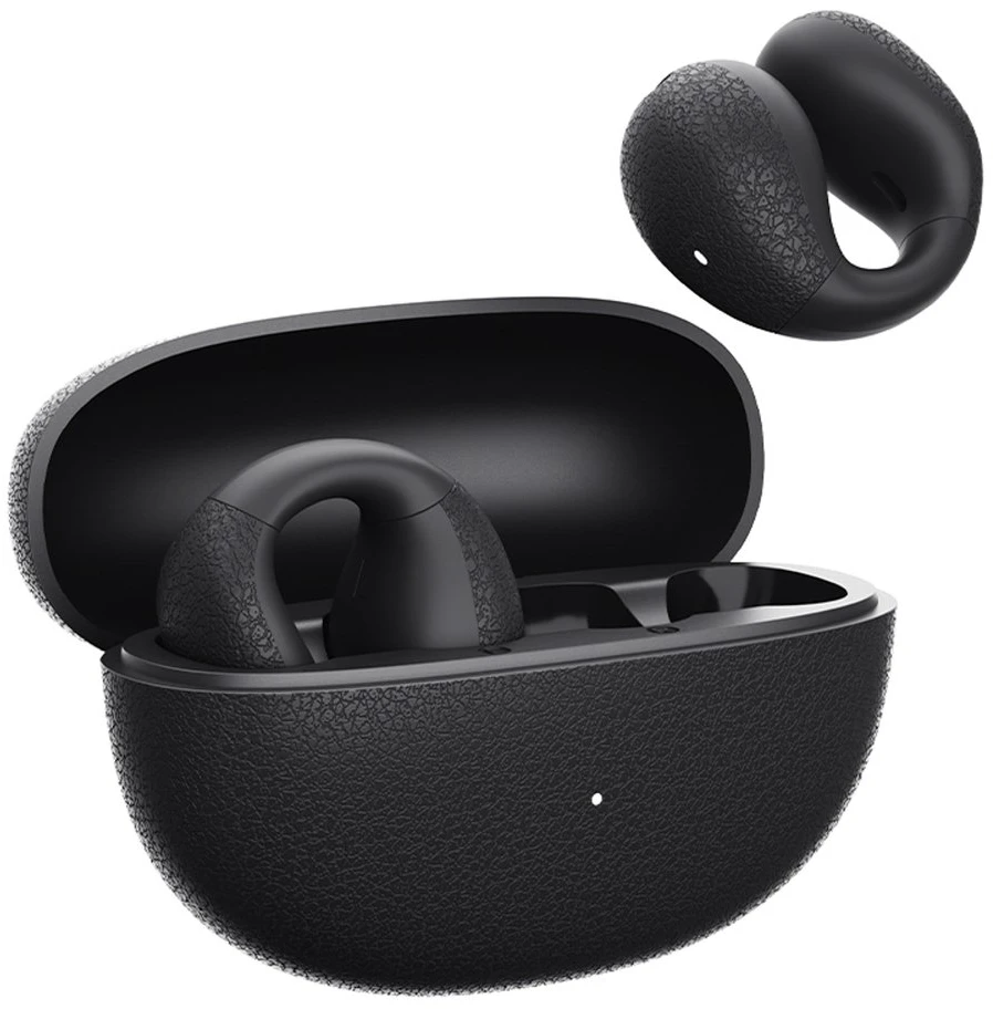 OWS QCY Crossky C10 ausinės su ENC spaustuku, IPX5, Bluetooth 5.4 - Juodas