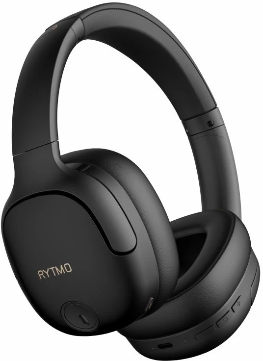 Belaidės ausinės su hibridiniu ANC Manta HDP1001BK Rytmo Elegance Juodas