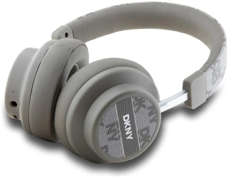 Dėklas Belaidės „Bluetooth“ ausinės DKNY, smėlio spalvos