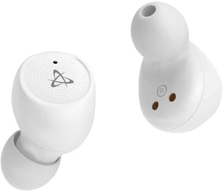 Dėklas Belaidės į ausį įdedamos ausinės Sbox EB-TWS115, baltos