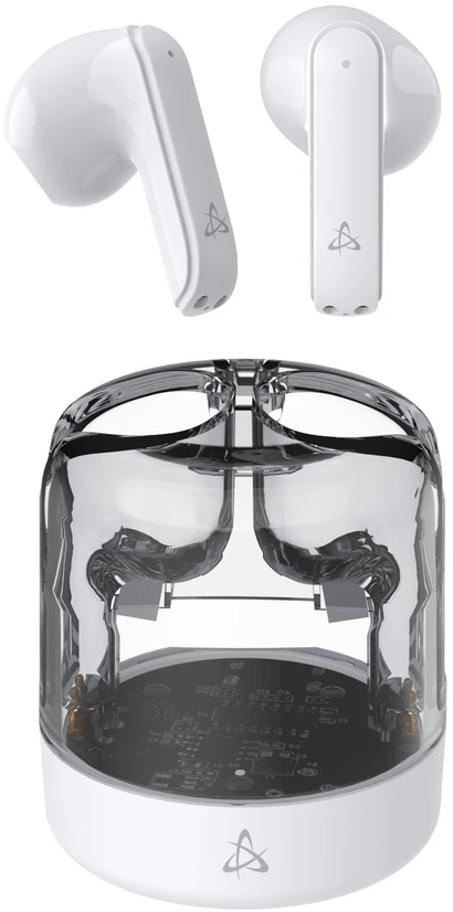 Dėklas Belaidės į ausį įdedamos Bluetooth ausinės Sbox EB-TWS12 Baltas