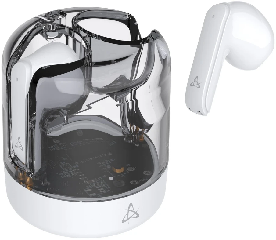 Dėklas Belaidės į ausį įdedamos Bluetooth ausinės Sbox EB-TWS12 Baltas