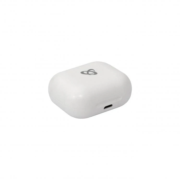 Dėklas Belaidės į ausį įdedamos Bluetooth ausinės Sbox EB-TWS72, baltos