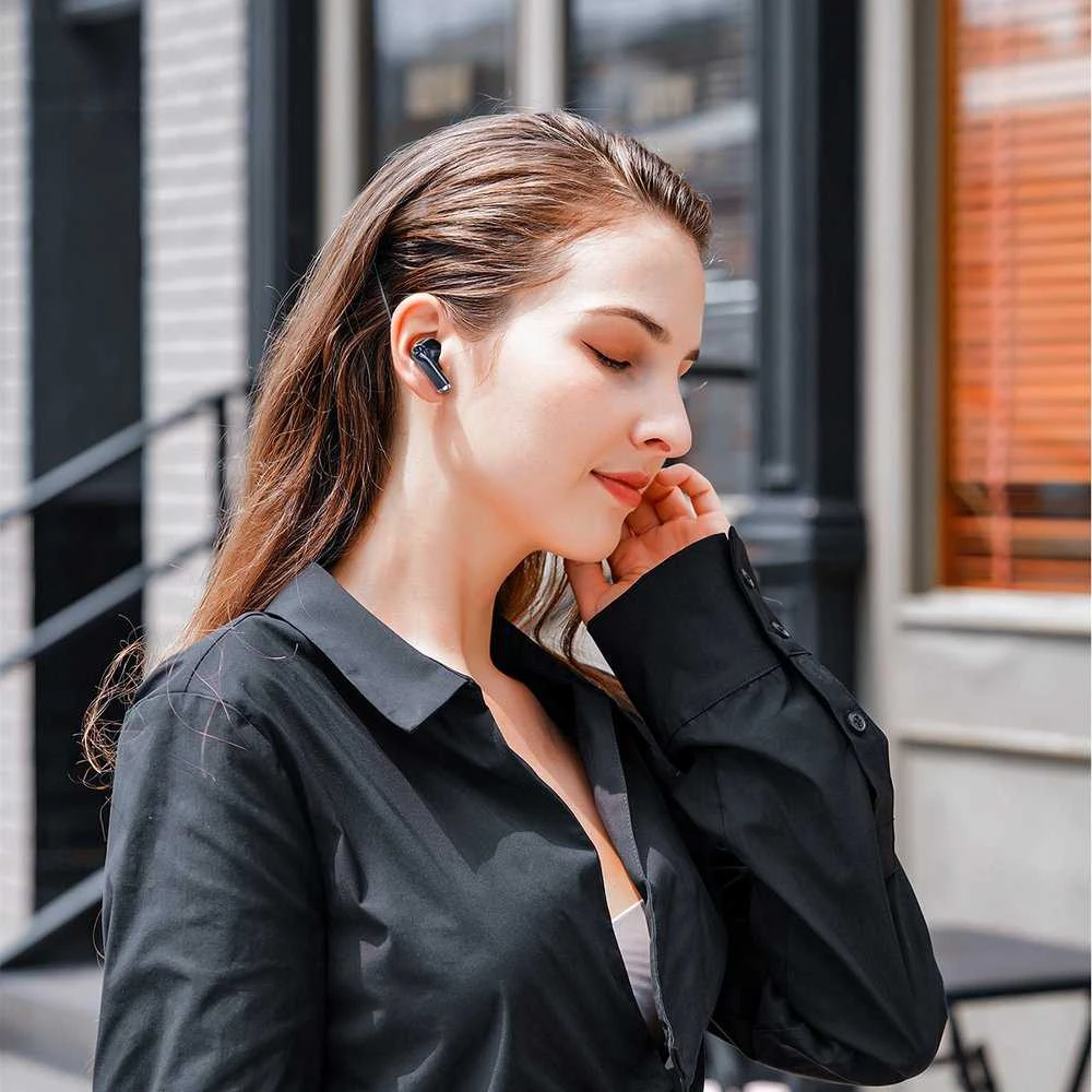 Dudao U8 TWS Belaidės In-Ear ausinės – juodos spalvos