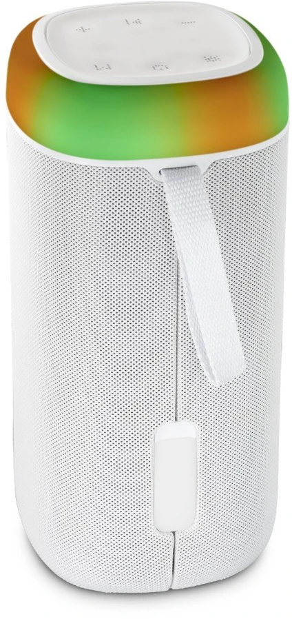 Dėklas Belaidis garsiakalbis su LED apšvietimu Hama Shine 2.0, baltas