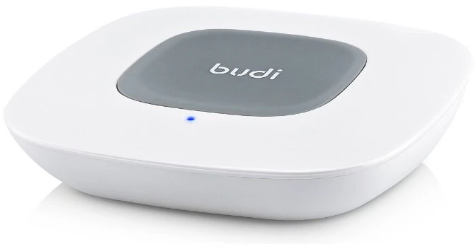 Dėklas Budi - Qi-certified charger delivers charge to your phone wirelessly