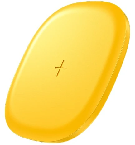 Dėklas WEKOME WP-U165 Tint Series - Qi wireless inductive įkroviklis 15W Geltona