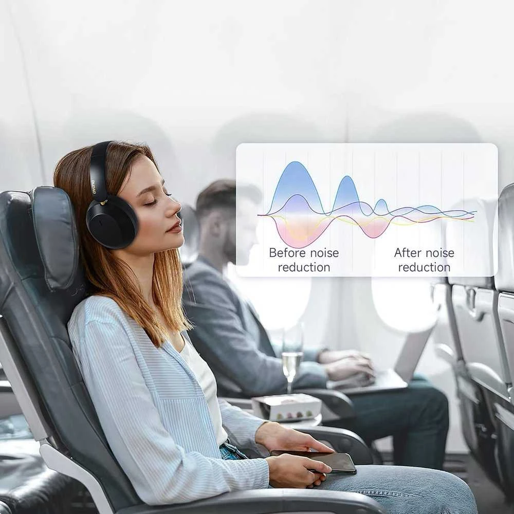 Dudao X22 Max Belaidės Ant ausų uždedamos Bluetooth Ausinės with ANC - Juodas