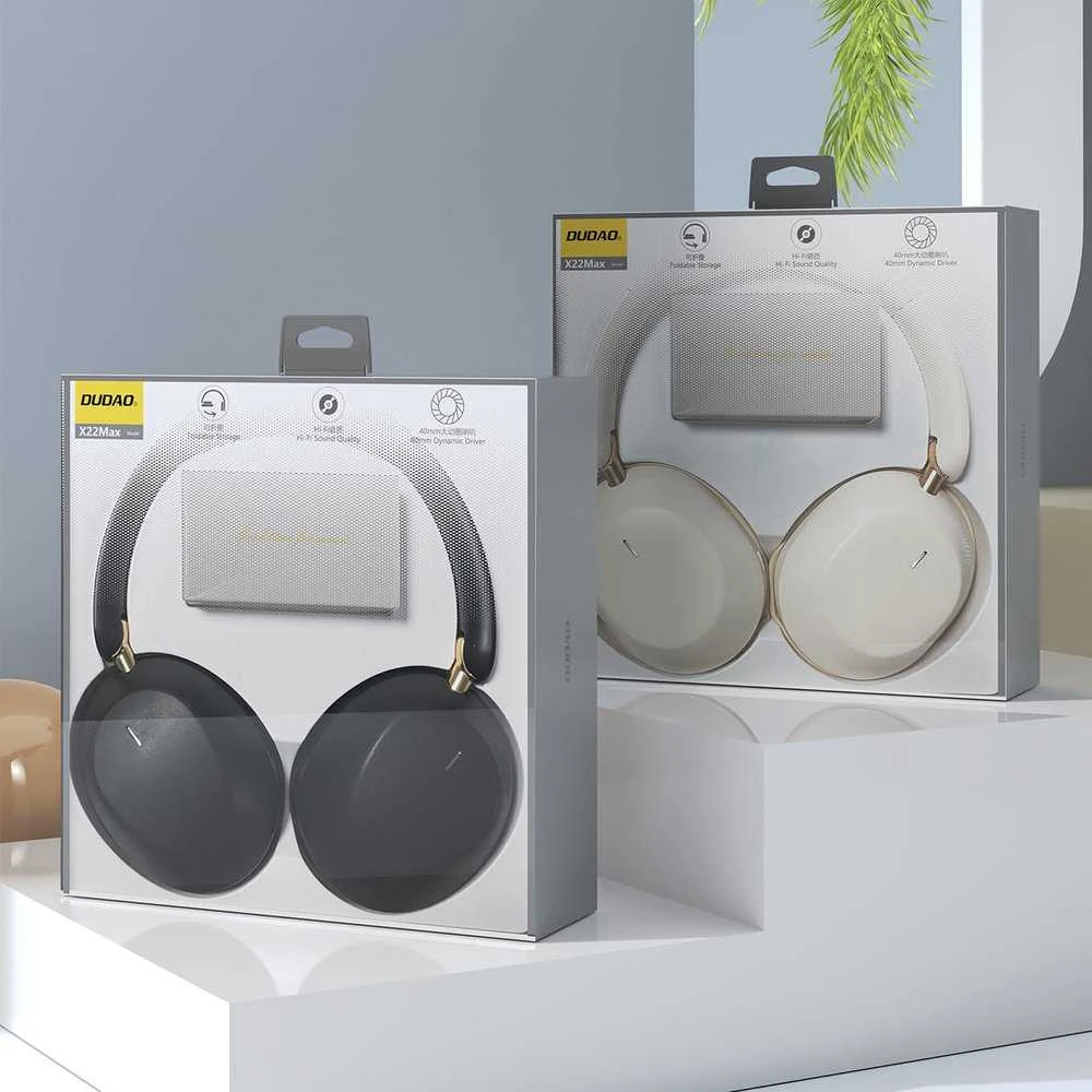 Dudao X22 Max Belaidės Ant ausų uždedamos Bluetooth Ausinės with ANC - Juodas