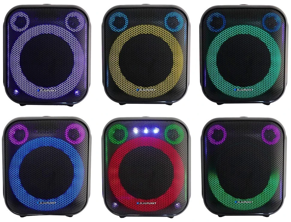 Nešiojama kolonėlė Blaupunkt Party Box PB6LED