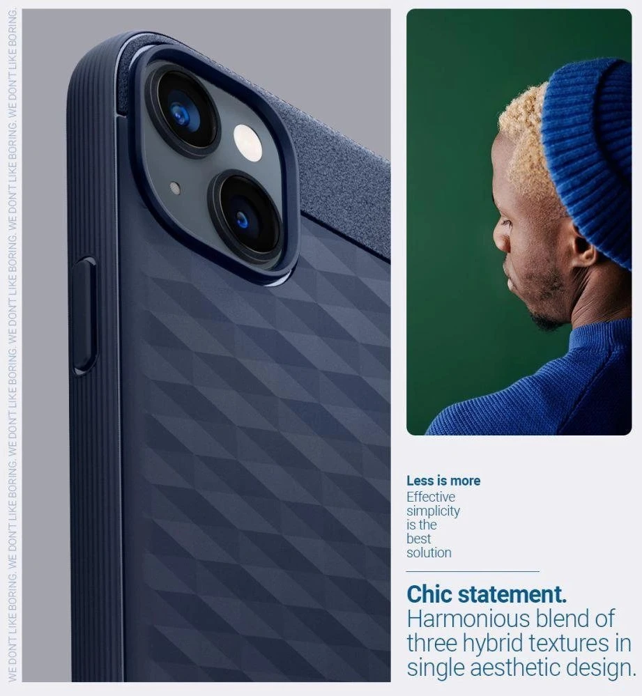 Dėklas Blue CASEOLOGY PARALLAX MAG MAGSAFE IPHONE 14 PLUS MIDNIGHT Mėlynas