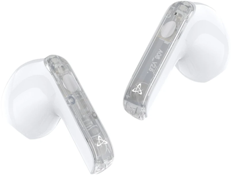 Dėklas Bluetooth ausinės į ausį Sbox EB-TWS148, baltos