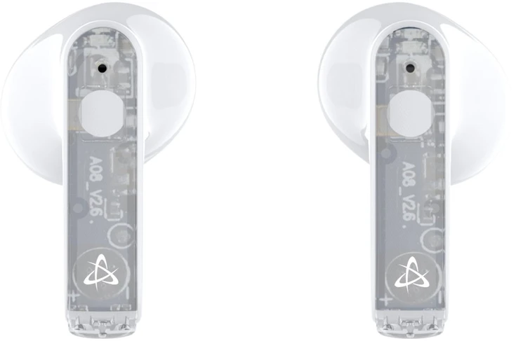 Dėklas Bluetooth ausinės į ausį Sbox EB-TWS148, baltos