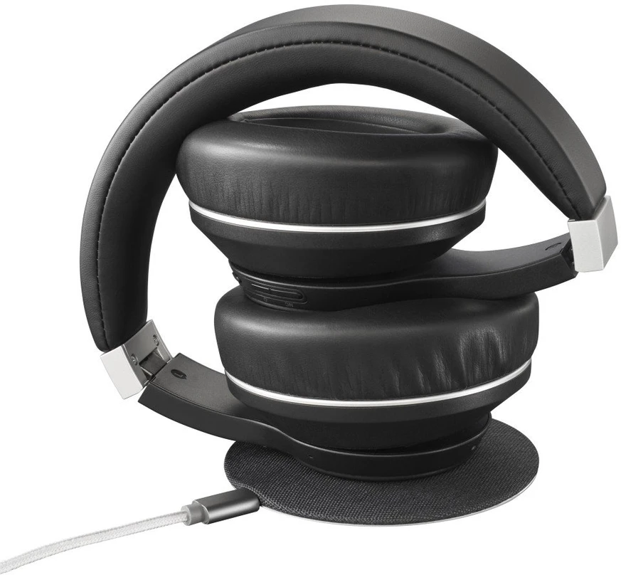 Dėklas Bluetooth ausinės su ANC Hama Passion Voyage Juodas