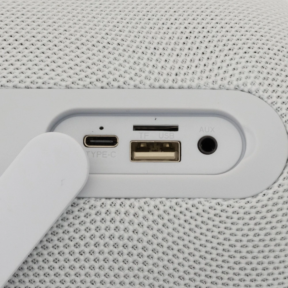 Dėklas Bluetooth garsiakalbis Baltas Shark GBT-619 Idakka Baltas