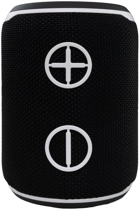 White shark Bluetooth garsiakalbis Baltas Shark Ghatam, juodas/baltas