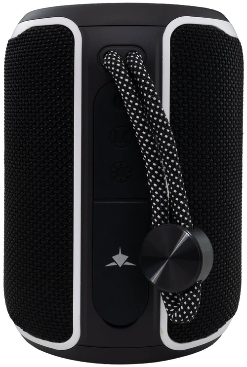 White shark Bluetooth garsiakalbis Baltas Shark Ghatam, juodas/baltas