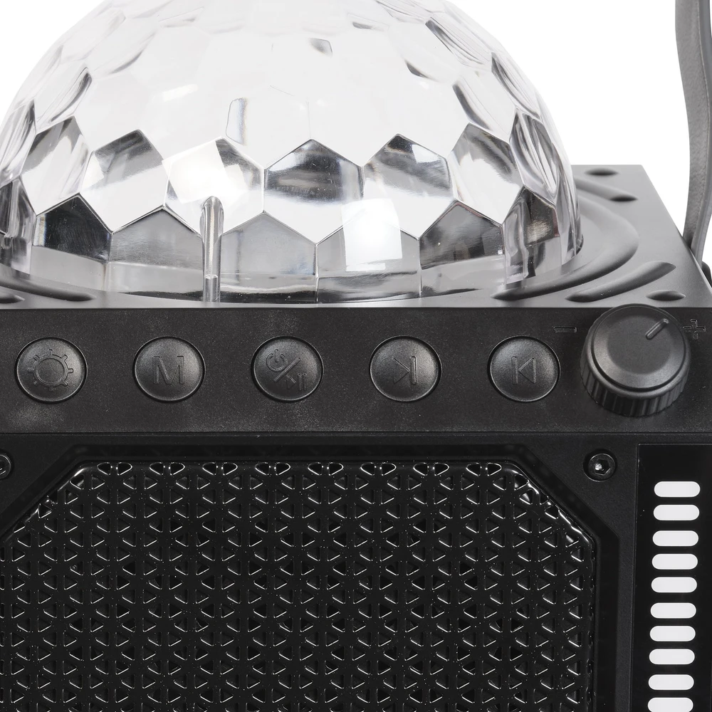 Dėklas Bluetooth garsiakalbis Denver BTM-618 su mikrofonu ir LED apšvietimu
