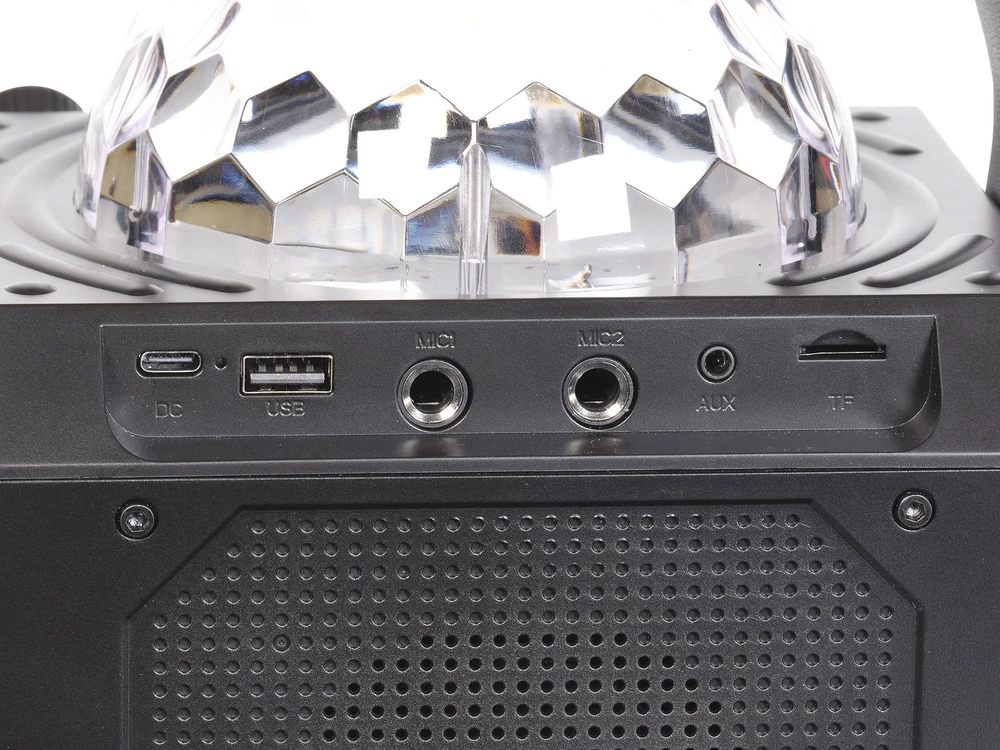 Dėklas Bluetooth garsiakalbis Denver BTM-618 su mikrofonu ir LED apšvietimu