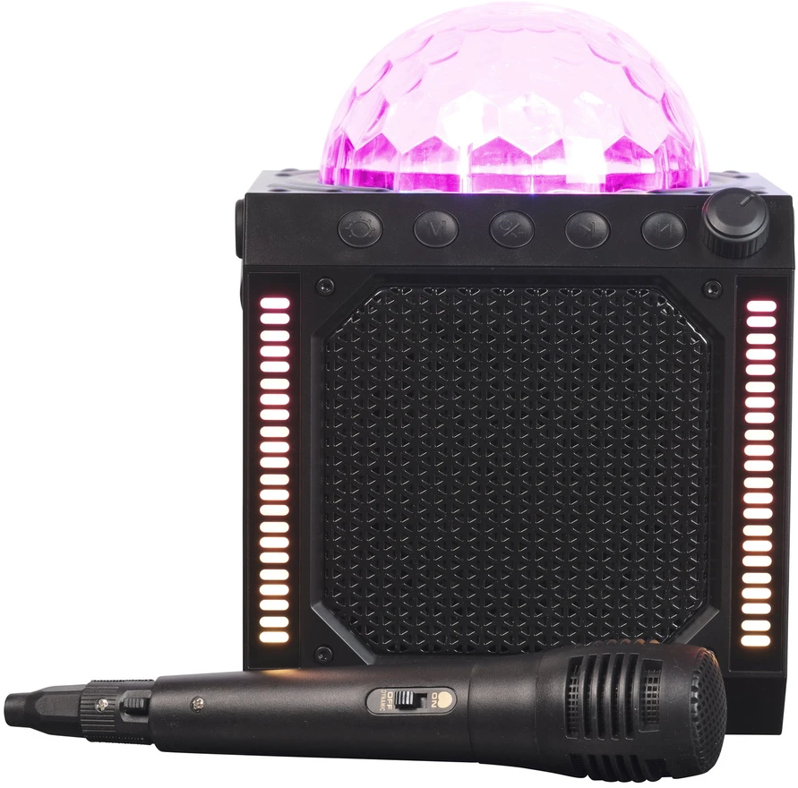 Dėklas Bluetooth garsiakalbis Denver BTM-618 su mikrofonu ir LED apšvietimu