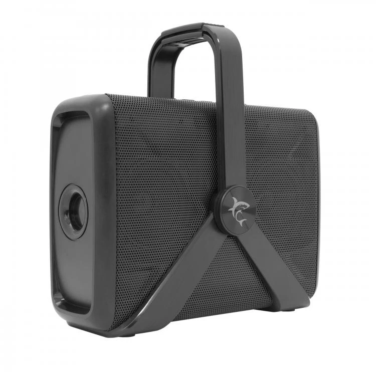 Dėklas Bluetooth garsiakalbis su FM radiju Baltas Shark GBT-58 Tamma Juodas