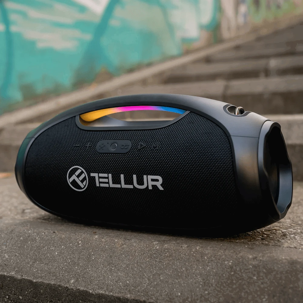 Dėklas Bluetooth garsiakalbis Tellur Obia Pro 60W, juodas