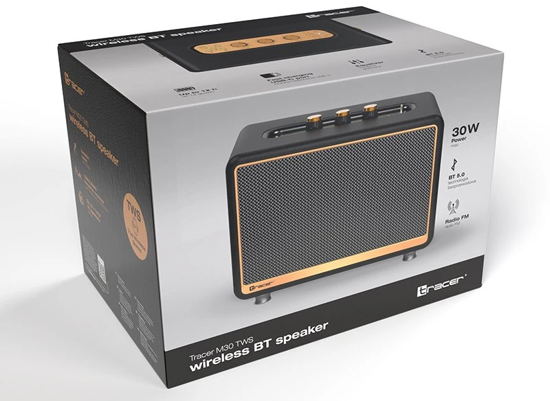 Tracer M30 TWS Bluetooth juoda