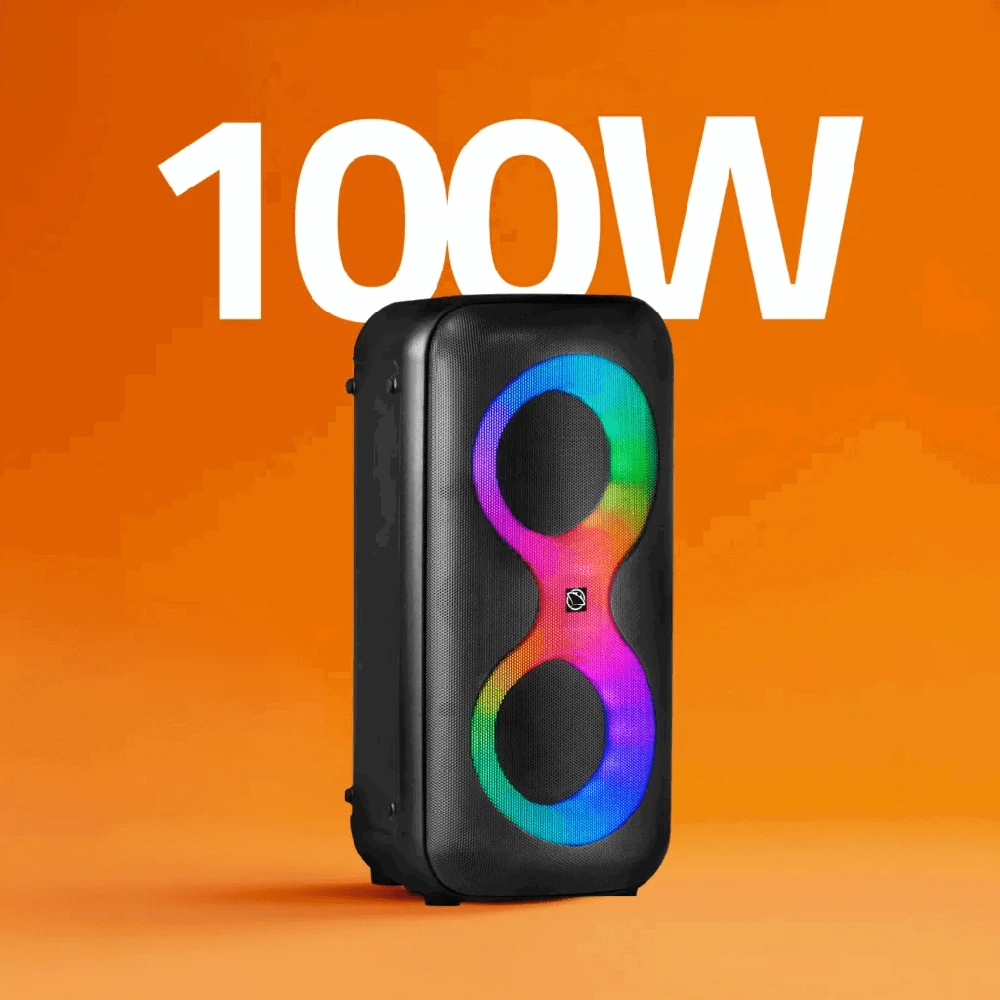 Bluetooth karaoke kolonėlė Manta Eris, 100 W