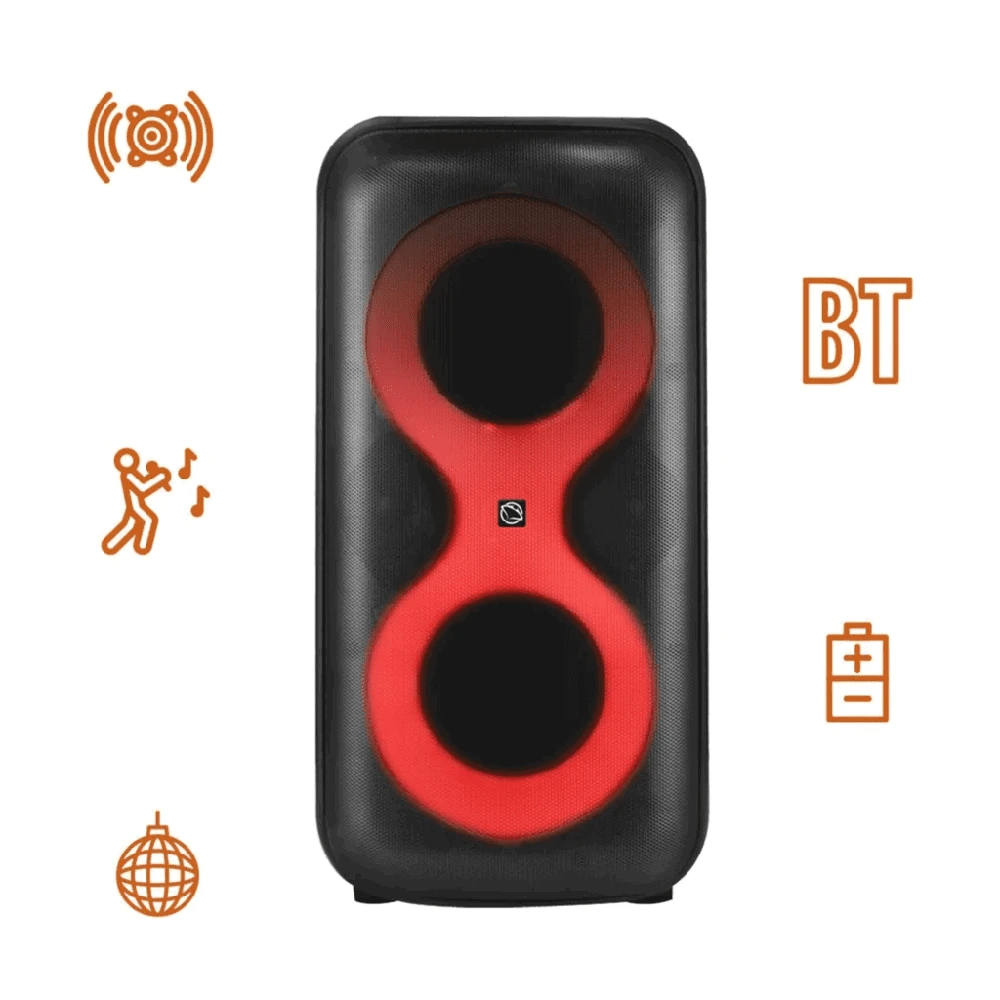 Bluetooth karaoke kolonėlė Manta Eris, 100 W
