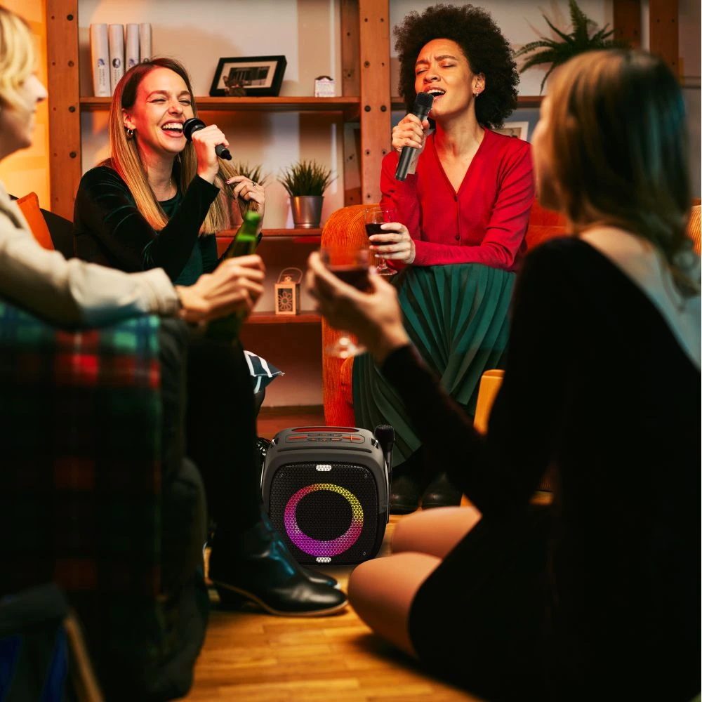Dėklas Bluetooth karaokės kolonėlė Manta SPK340 Ares, IPX5