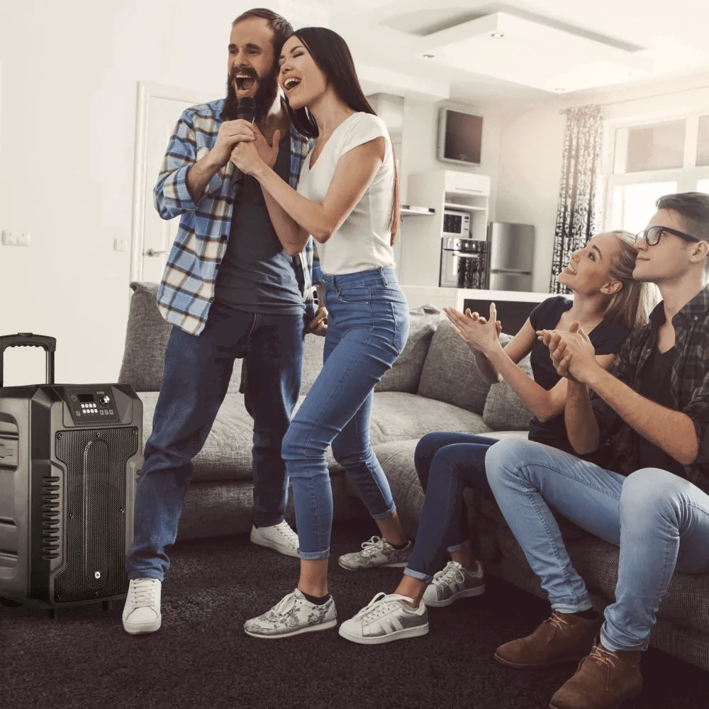 Bluetooth kolonėlė su belaidžiu mikrofonu Manta SPK1203B100 LETO
