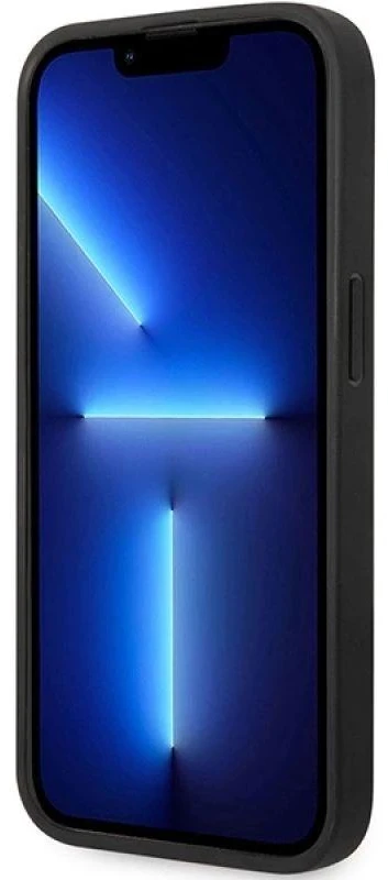 Apple iPhone 14 Pro BMW odinis dėklas Quilted (BMHCP14L22RQDK) juodos spalvos