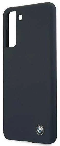 BMW BMHCS21MSILNA S21+ G996 navy kietas dėklas Silicone Signature