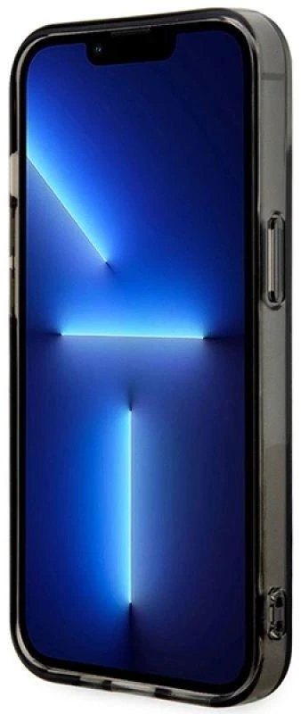 BMW BMHMP14SHGPK Apple iPhone 14 15 13 6.1″ dėklas pilka Pattern MagSafe