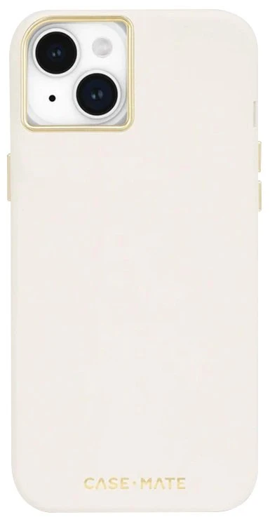 Case-Mate Silicone MagSafe - dėklas skirtas Apple iPhone 15 Plus rusvai gelsvas