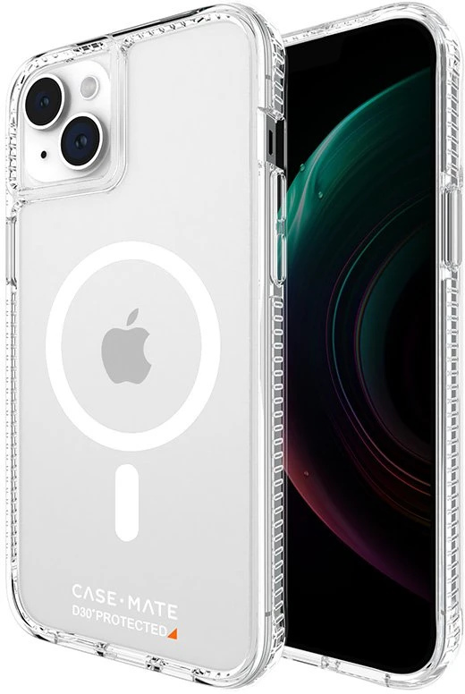 Dėklas Case-Mate Ultra Tough plus D3O MagSafe - Apple iPhone 15 Plus Case Clear