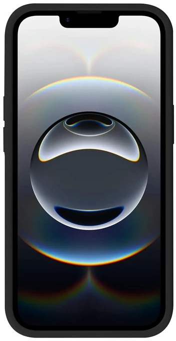 Telefonas Crong Color Cover Magnetic – dėklas, skirtas iPhone 16e MagSafe (juodas)