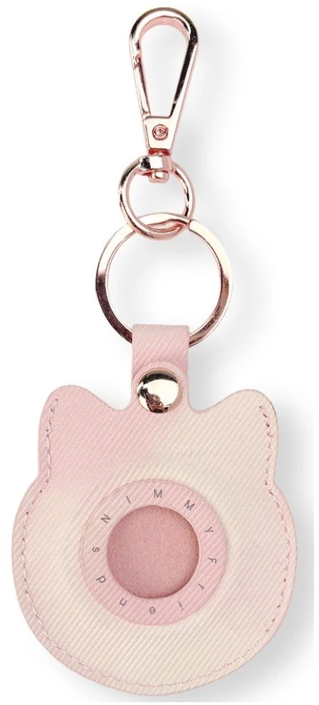 Dėklas Locator Nimmy New Big Eyed Pet 2.0 Cat rožinės spalvos