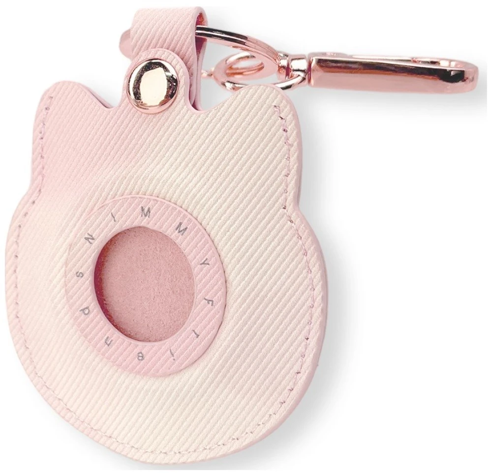 Dėklas Locator Nimmy New Big Eyed Pet 2.0 Cat rožinės spalvos